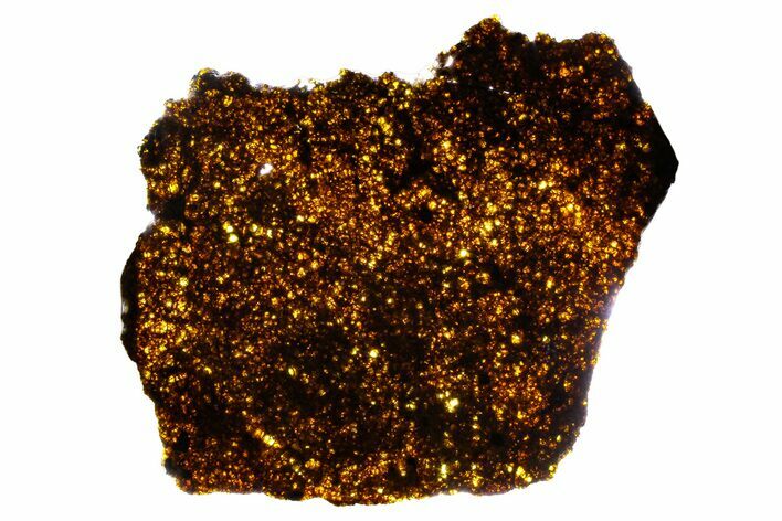 Polished Diogenite Meteorite ( g) Slice - NWA #375693